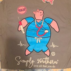 Simply Southern tee. Medical prof. Nwt